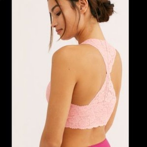 Free People Galloon Lace Racerback Bralette - Picture 2 of 2